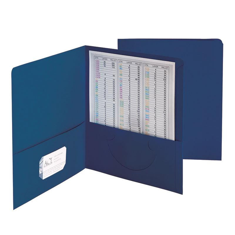 SMEAD 25CT DARK BLUE STANDARD
