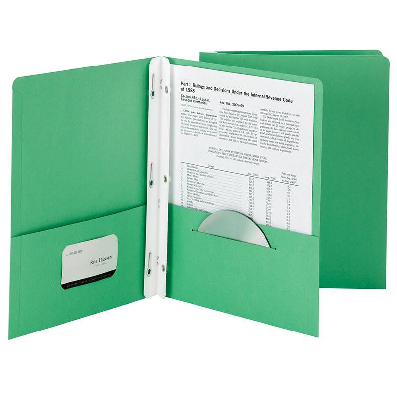 SMEAD 25CT DARK GREEN TWO