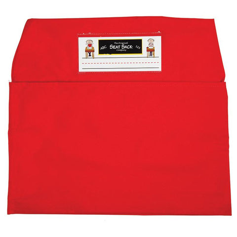 SEAT SACK LARGE 17 IN RED