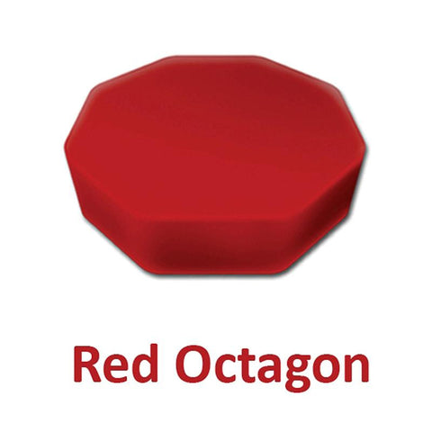 RED OCTAGON PILLOW
