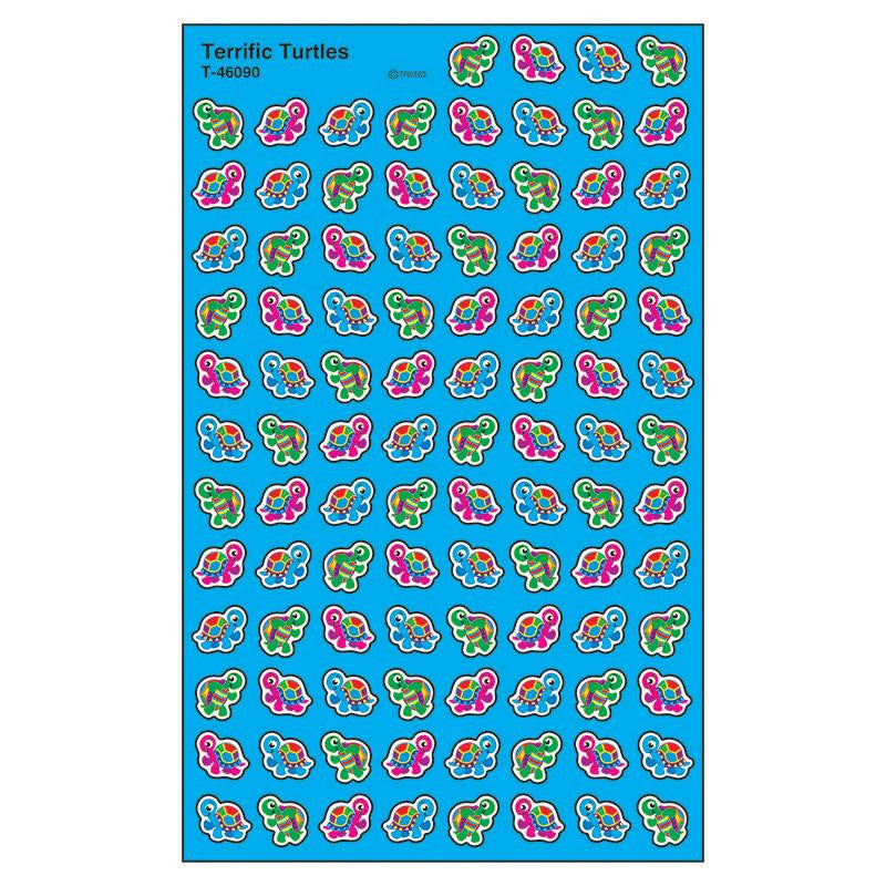 TERRIFIC TURTLE SUPERSHAPE STICKERS