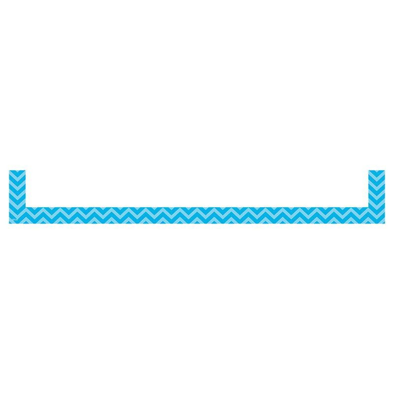 AQUA CHEVRON MAGNETIC POCKETS LARGE