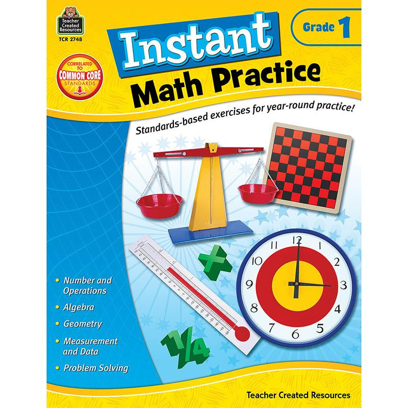 INSTANT MATH PRACTICE GR 1