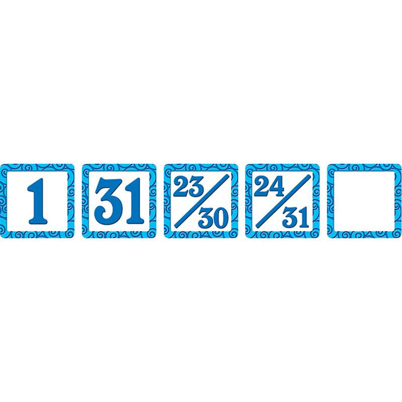 BLUE SWIRLS CALENDAR DAY MINI PACKS