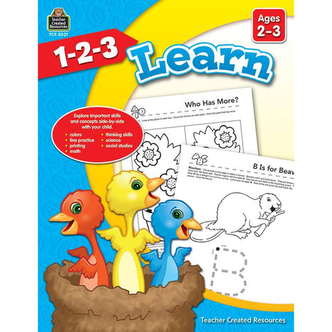 1 2 3 LEARN AGE 2-3