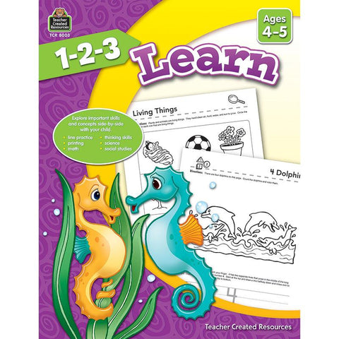 1 2 3 LEARN AGE 4-5