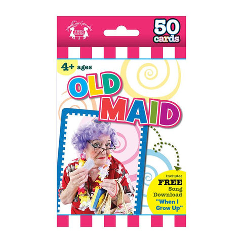 GAME FLASH CARDS OLD MAID