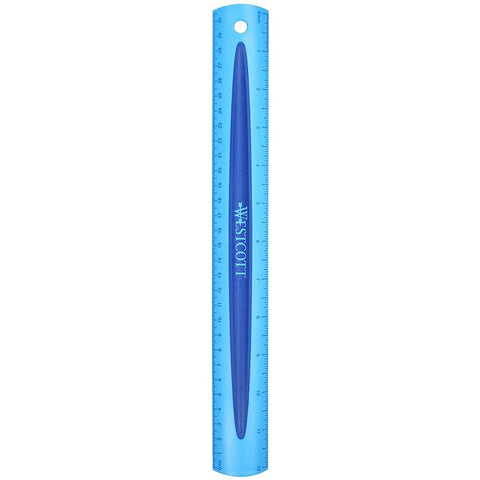 MICROBAN 12IN KIDS SOFT TOUCH RULER