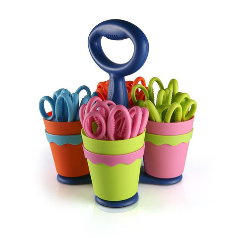 WESTCOTT SCISSOR CADDY WITH 24