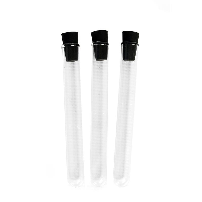 TEST TUBES & STOPPERS 3PK