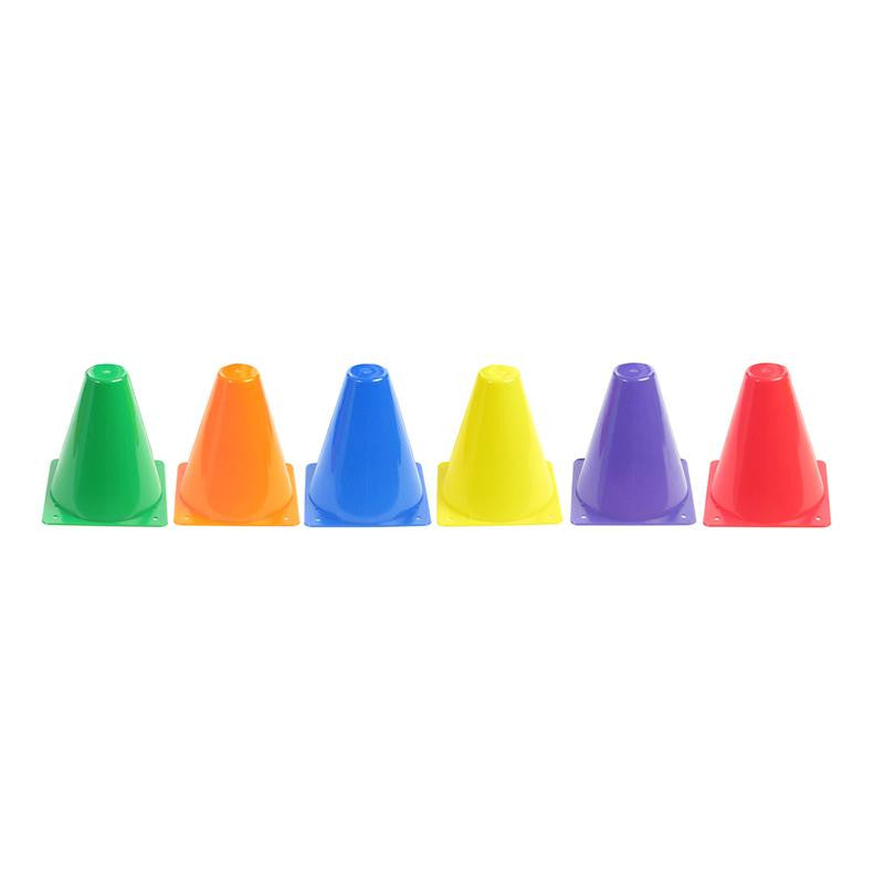 RIGID PLASTIC CONES 6IN SET OF 6