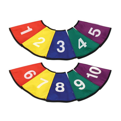 NUMBERED CONE COVERS SET OF 10