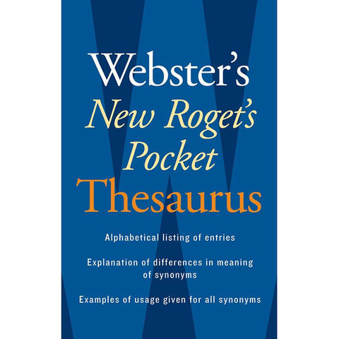 WEBSTERS NEW ROGETS THESAURUS