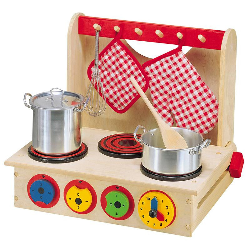 WOODEN COOK TOP AGES 3 UP