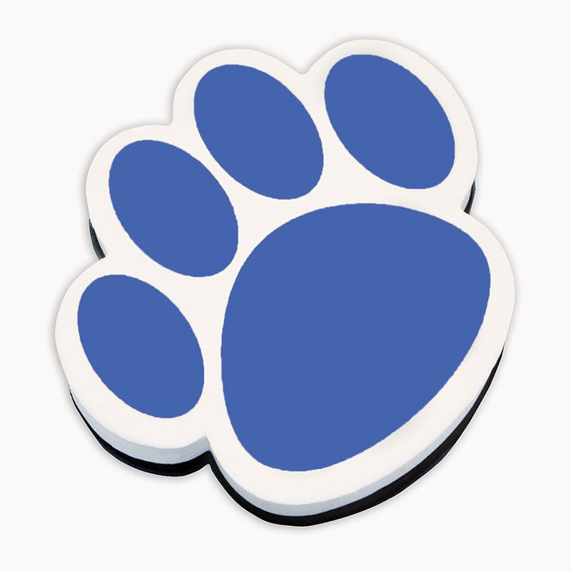 MAGNETIC WHITEBOARD ERASER BLUE PAW