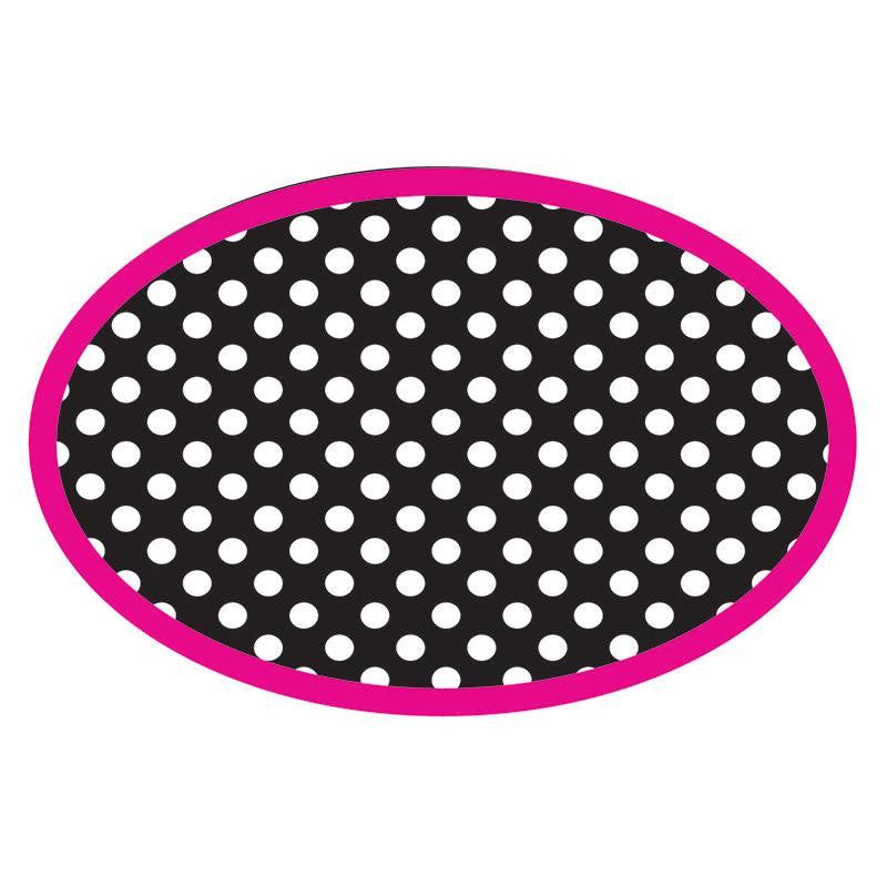 MAGNETIC WHITEBOARD ERASER BW DOTS