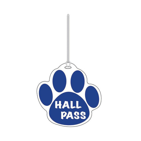 BLUE PAW HALL PASS 4 X 4