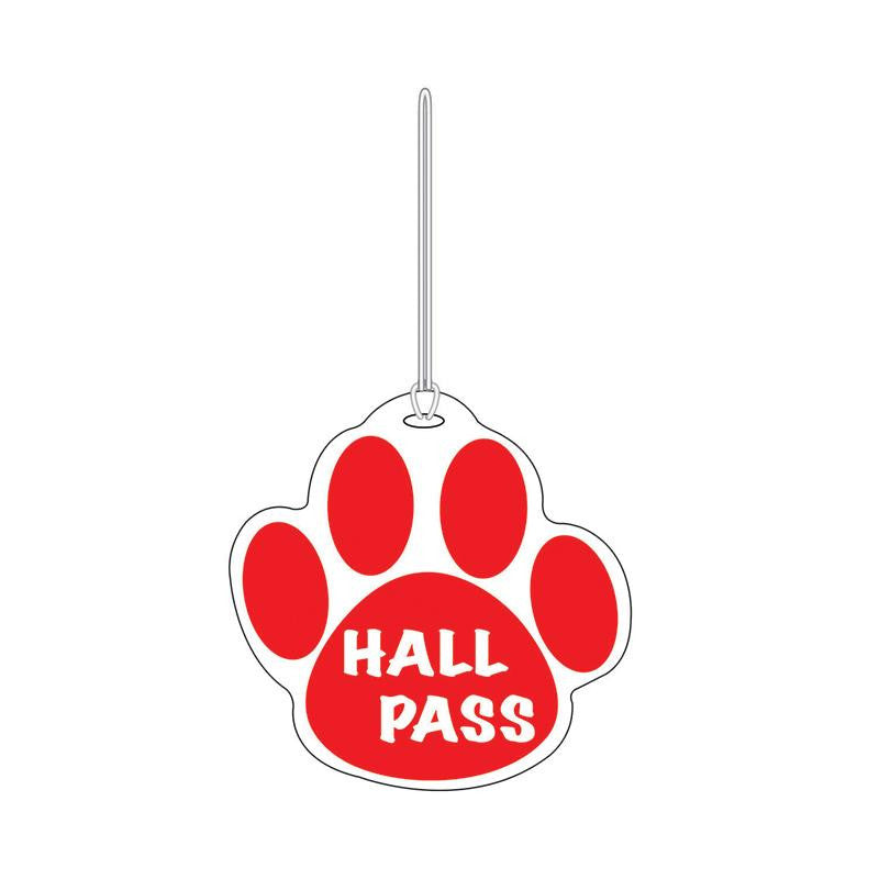 RED PAW HALL PASS 4 X 4