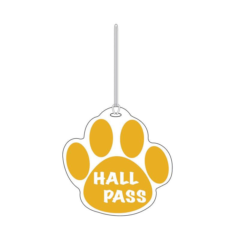 GOLD PAW HALL PASS 4 X 4