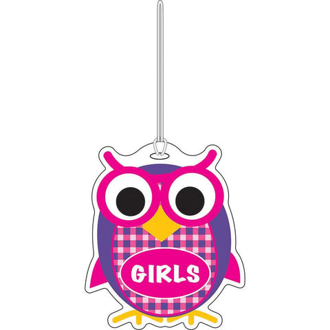 COLORFUL OWL GIRLS HALL PASS