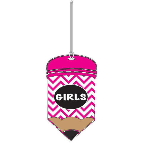 CHEVRON PENCIL GIRLS HALL PASS