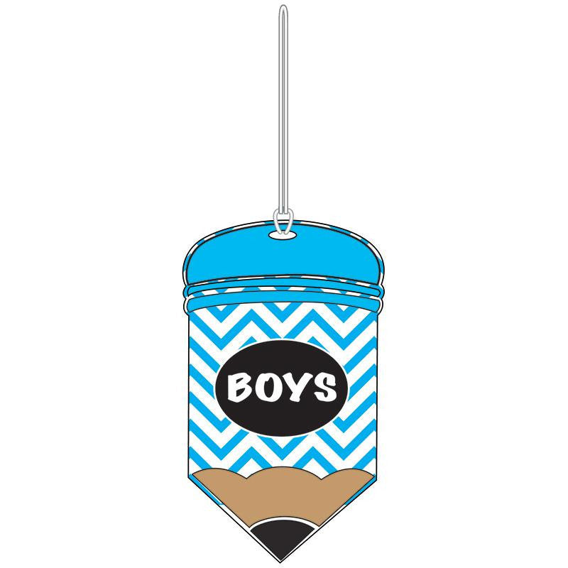 CHEVRON PENCIL BOYS HALL PASS