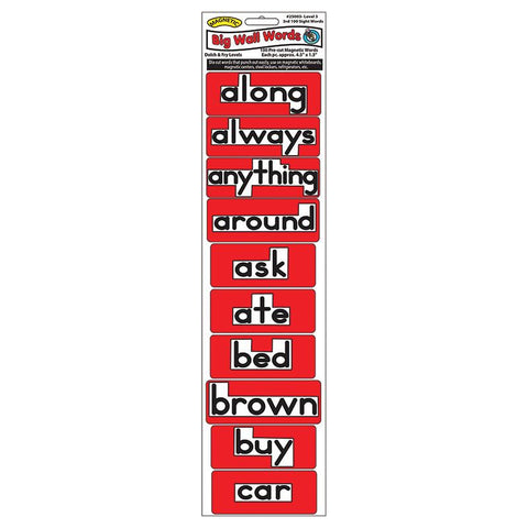 MAGNETIC BIG WALL WORDS 3RD 100