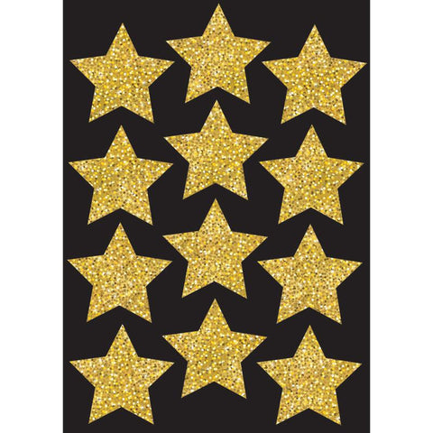 DIE CUT MAGNETS 3IN GOLD SPARKLE