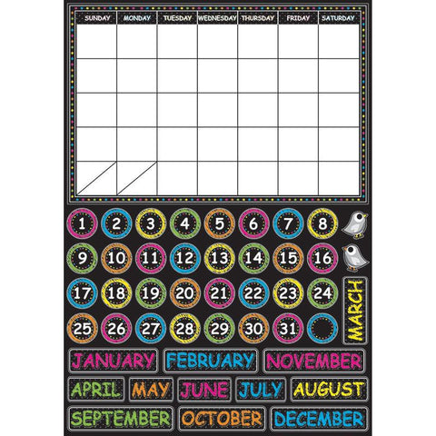 CHALK CALENDAR MAGNETIC MINI BBS