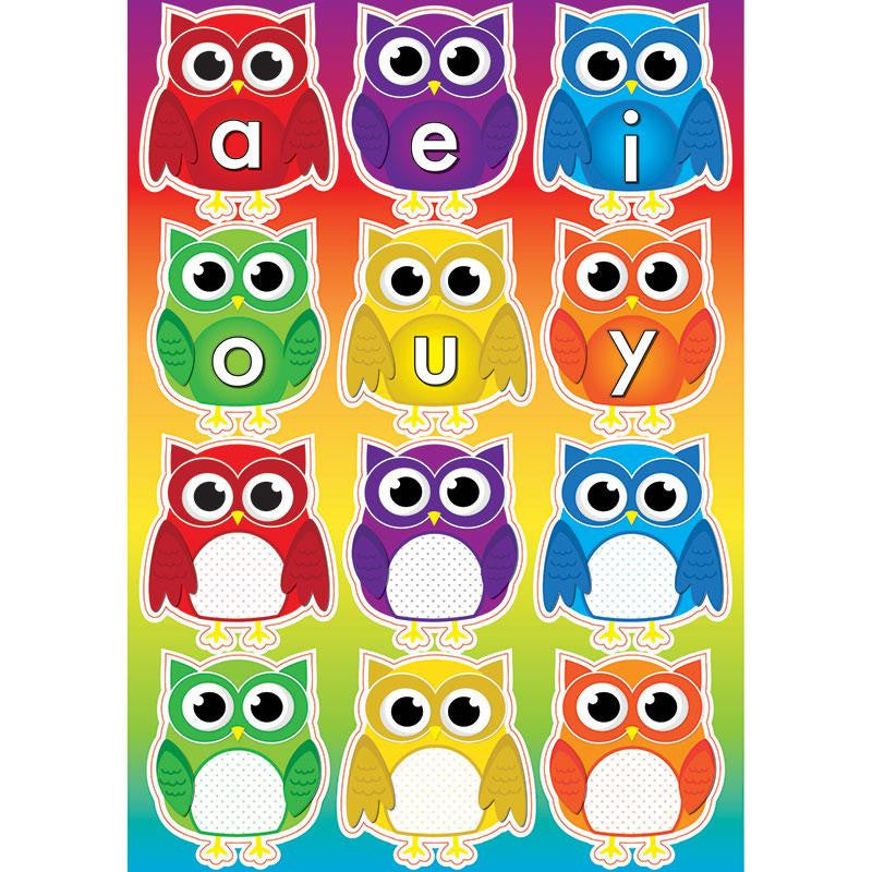 OWLS W- VOWELS MAGNETIC MINI BBS