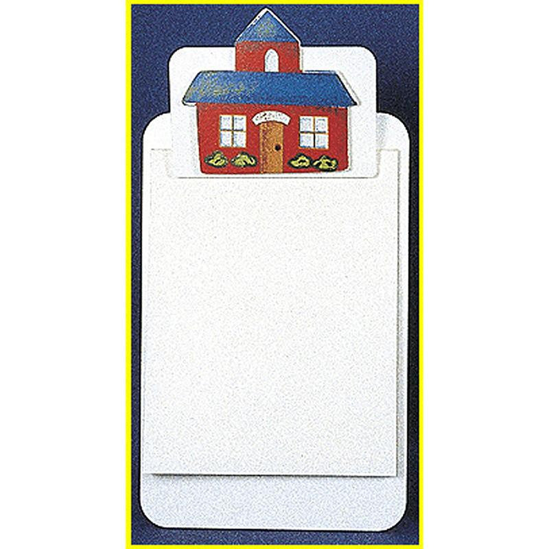 CLIPBOARD SCHOOL HOUSE