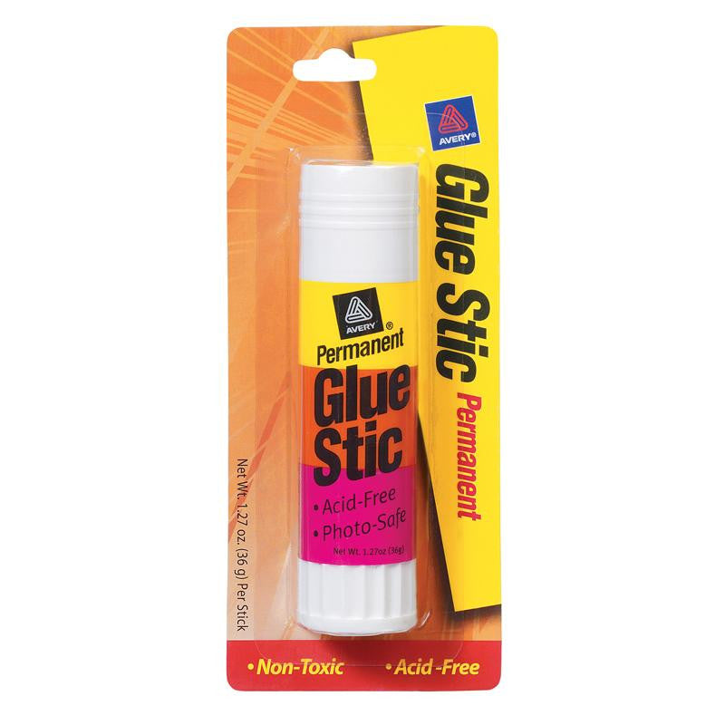 AVERY GLUE STICKS PERMANENT 1.27 OZ