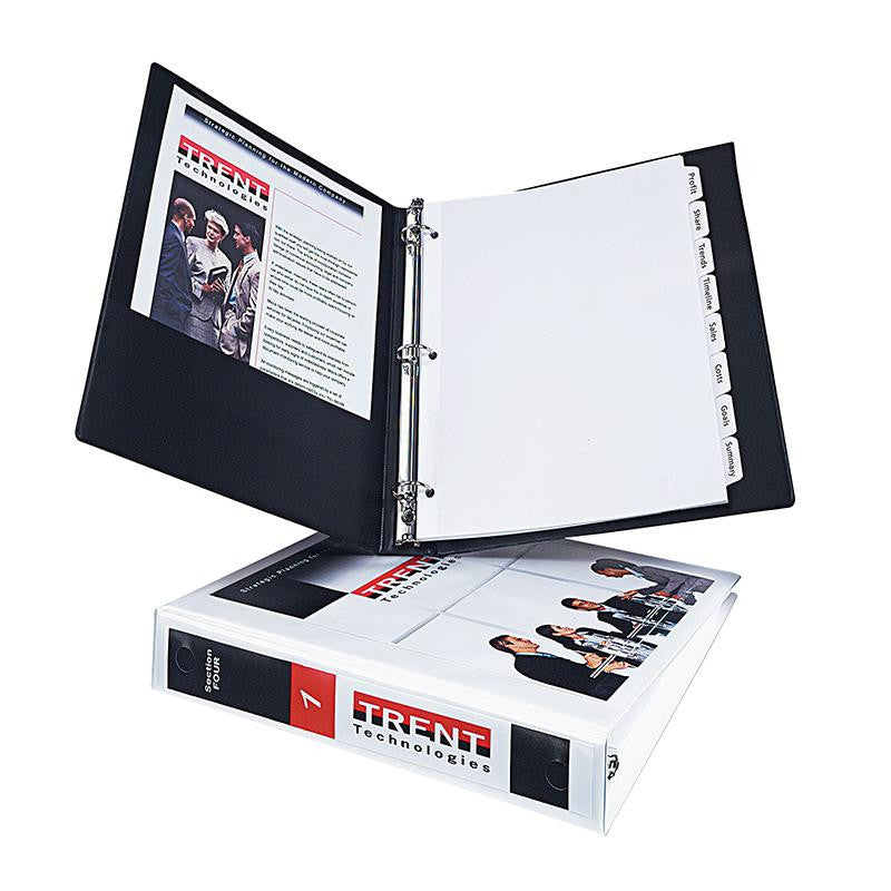 1IN CAPACITY BLACK VIEW BINDER