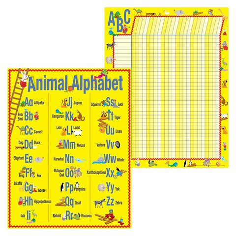 ABC ANIMALS CHART SET