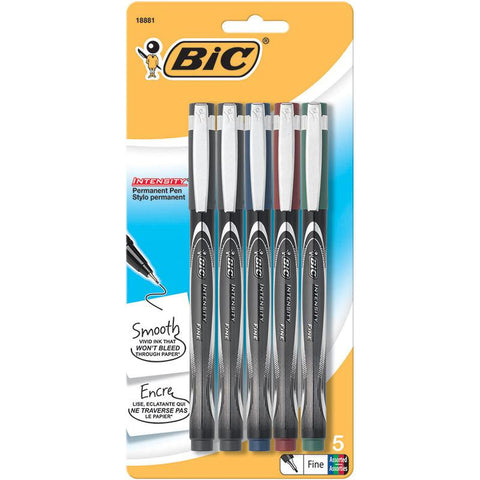 BIC INTENSITY MARKER PENS ASSORTED