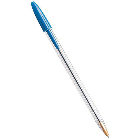 BIC CRISTAL BALLPOINT PEN BLUE