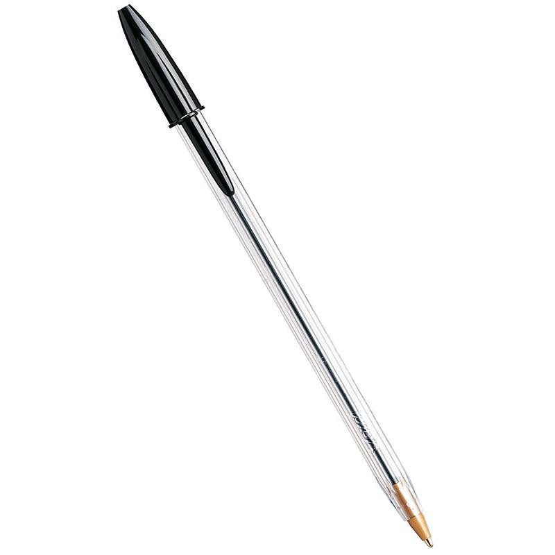 BIC CRISTAL BALLPOINT PEN BLACK