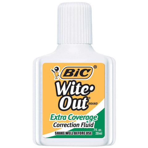 BIC WITE OUT CORRECTION FLUID EXTRA