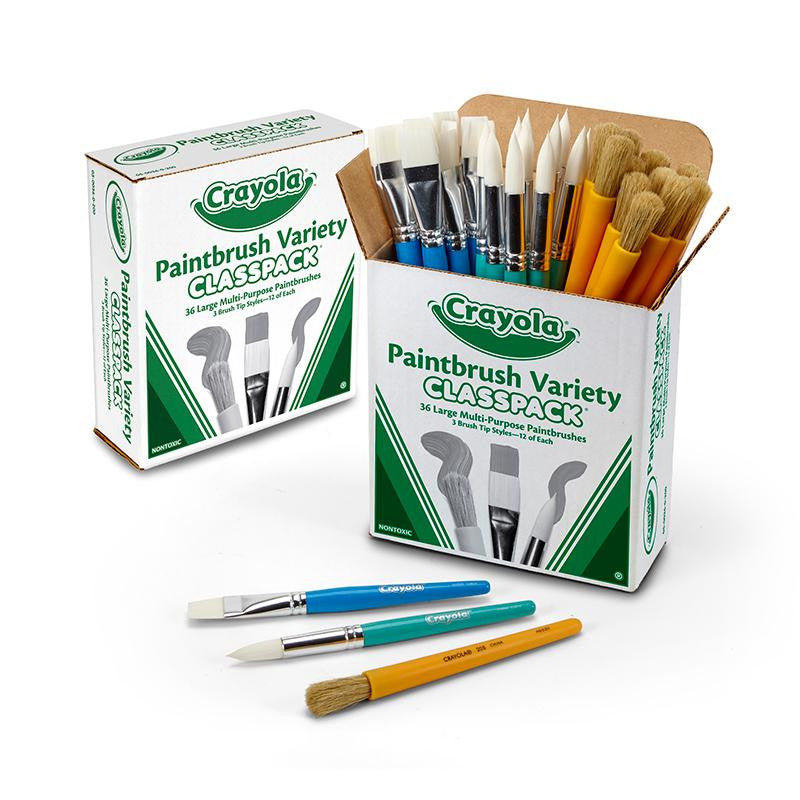 CRAYOLA PAINTBRUSH VARIETY CLASSPK