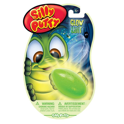 SILLY PUTTY GLOW IN THE DARK