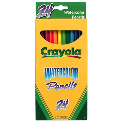 CRAYOLA WATERCOLOR PENCILS 24 COLOR