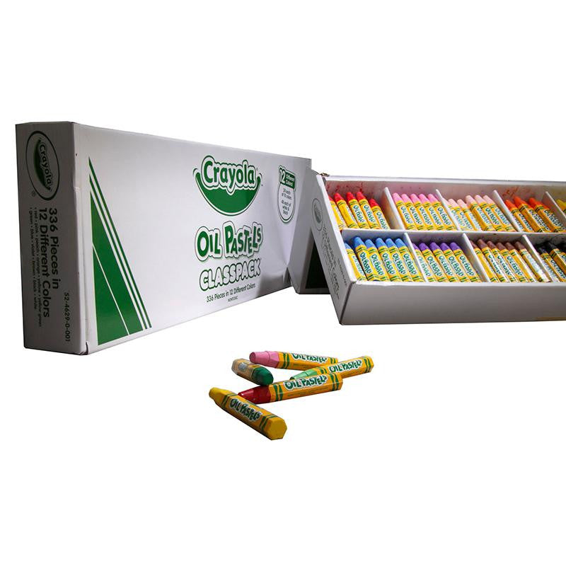 CRAYOLA OIL PASTELS 336CT CLASSPACK