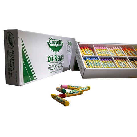 CRAYOLA OIL PASTELS 336CT CLASSPACK