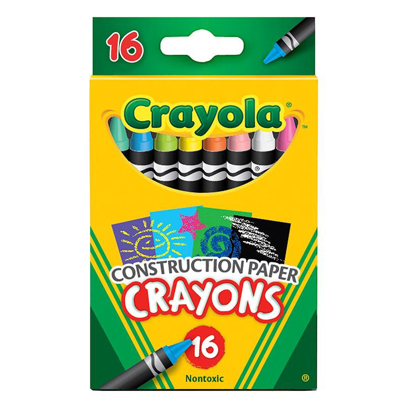 CRAYOLA 16 CT CRAYONS FOR