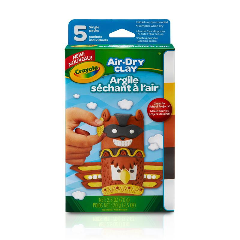 AIR DRY CLAY 5CT NEUTRAL VARIETY PK