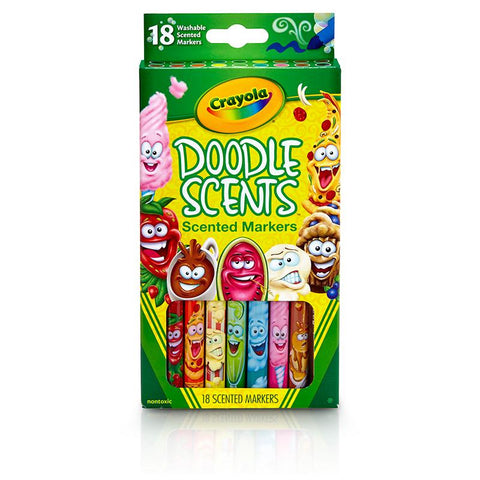 DOODLE SCENTS MARKERS 18 COLORS