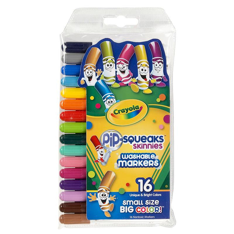 16 CT PIP SQUEAKS SKINNIES MARKERS