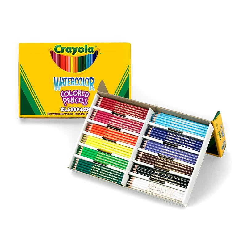 CRAYOLA WATERCOLOR PENCIL 240 CT