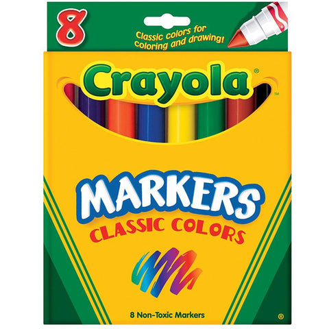 ORIGINAL COLORING MARKERS 8 COLOR