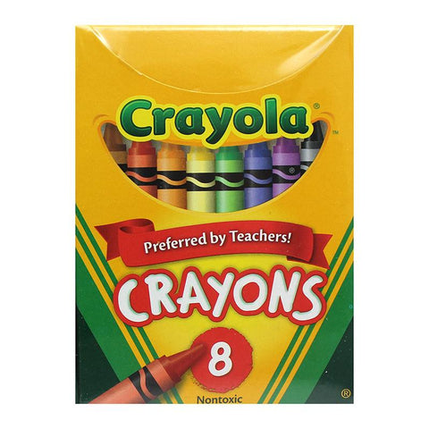 CRAYOLA REGULAR SIZE 8 COLORS